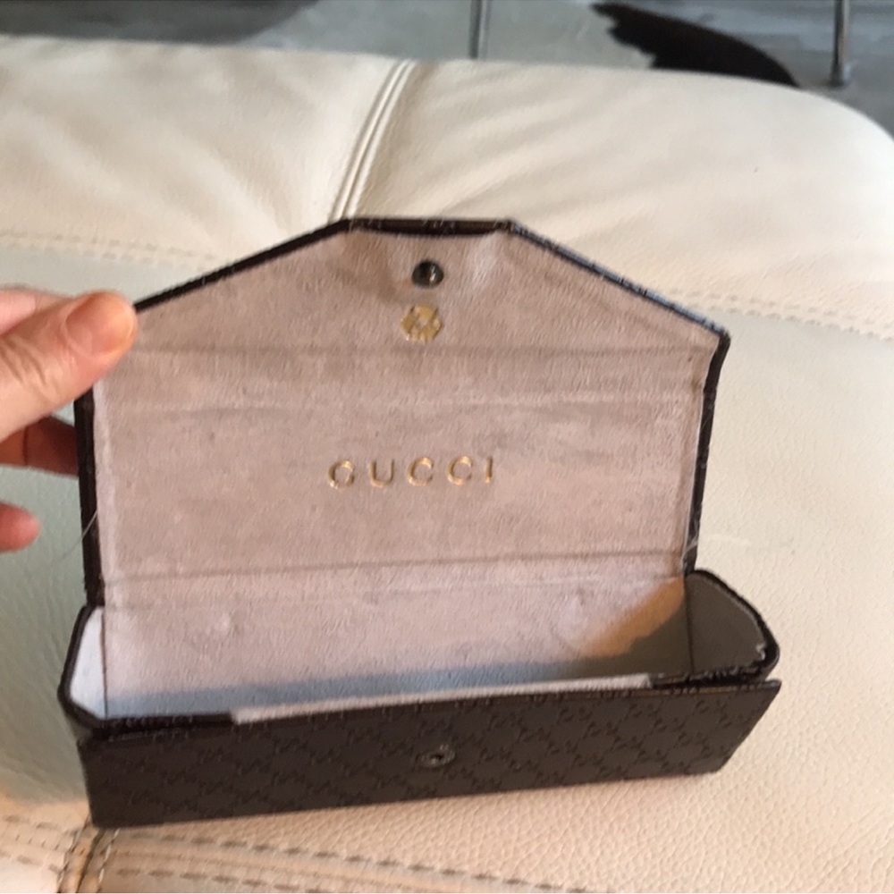 Gucci Black Rectangular Eyewear - image 6